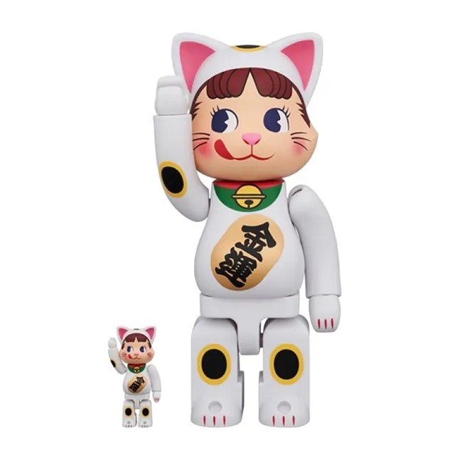 Be@rbrick NY@BRICK Lucky Cat Gold Fortune Cat-Ear Edition 100% & 400% Detailed&nbsp;Introduction